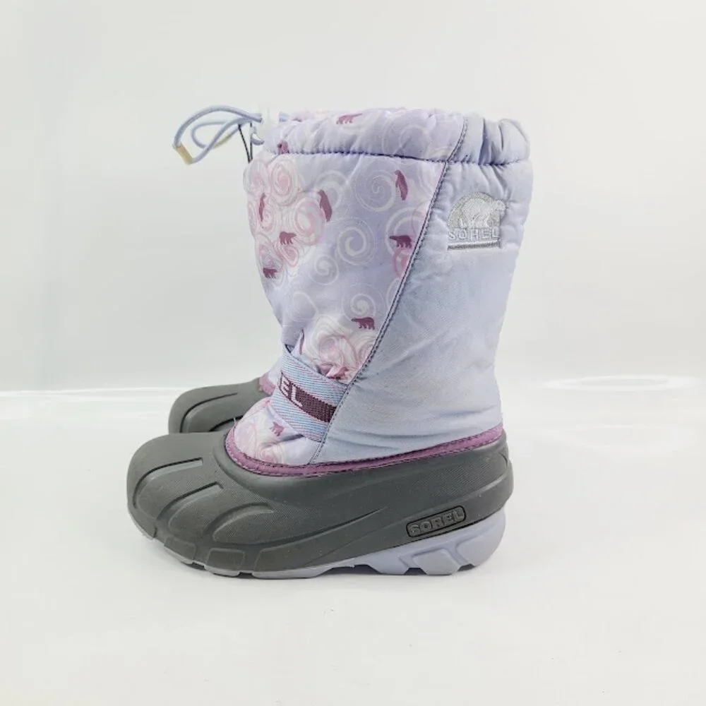 Sorel girl purple